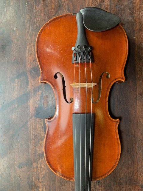 Pre Ww2 German 1 2 Size Violin Austa